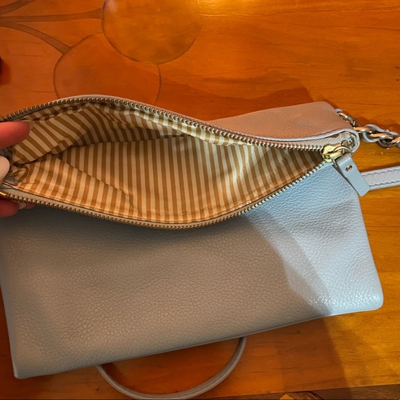 Kate Spade Light Blue Crossbody Purse - Picture 4 of 5